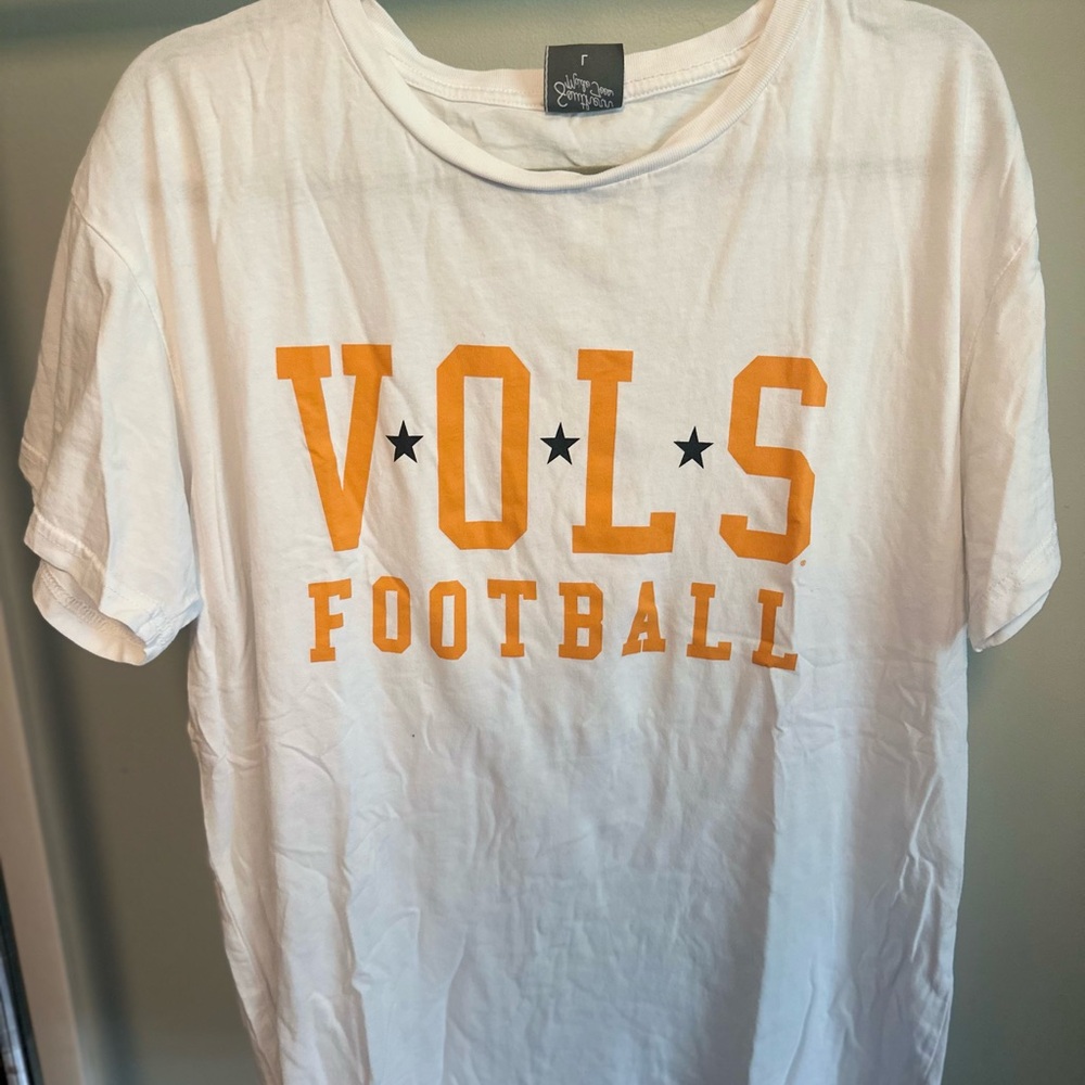 Southern Made Tees White and Orange T-Shirt